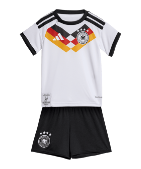 adidas DFB Deutschland Babykit Trikot Set Home WM |  2026 Kids Weiß - weiss