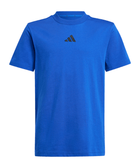 adidas T-Shirt Kids Blau - blau