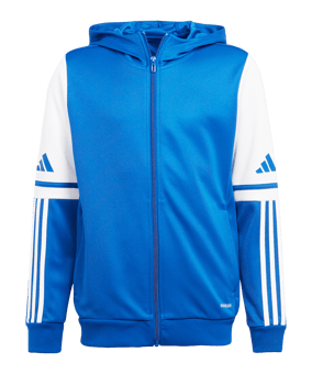adidas Squadra 25 Kapuzenjacke Kids Blau - blau
