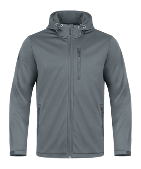 JAKO Premium Softshelljacke Grau F840 - grau