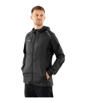 JAKO Flow Lightweight Jacke Schwarz F800 - schwarz
