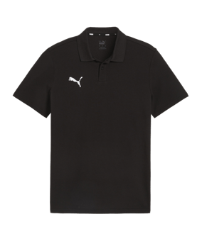 PUMA teamGOAL Casuals Poloshirt Schwarz F03 - schwarz