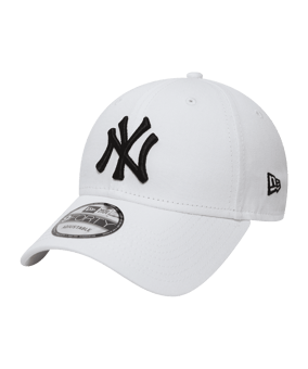 New Era NY Yankees 9Forty Cap Weiss Schwarz - weiss