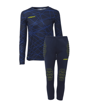 Uhlsport Prediction Torwartset Kids F41 - blau