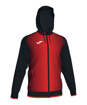 Joma Supernova Kapuzenjacke Kids Schwarz - schwarz