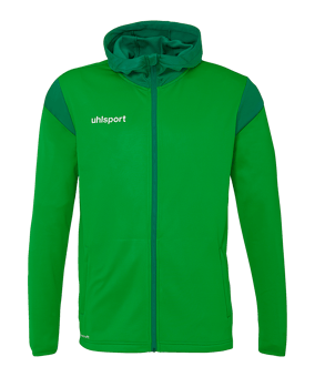 uhlsport Squad 27 Kapuzenjacke Grün F90 - gruen