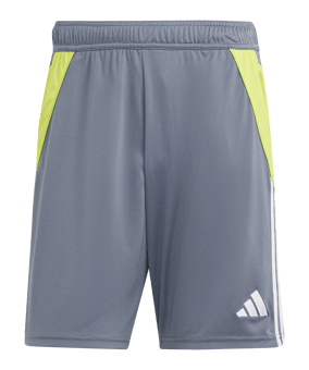 adidas Tiro 24 Training Short Grau Gelb - grau