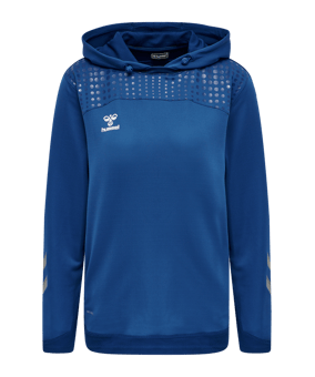 Hummel hmlLEAD Poly Hoody Damen Blau F7045 - blau