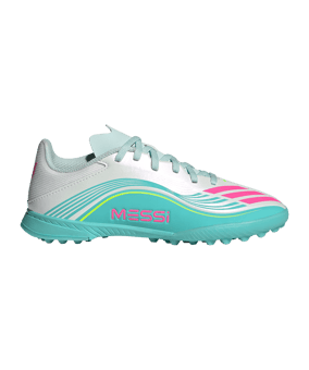 adidas F50 League TF Messi Aurora Radiante Kids Weiß - weiss