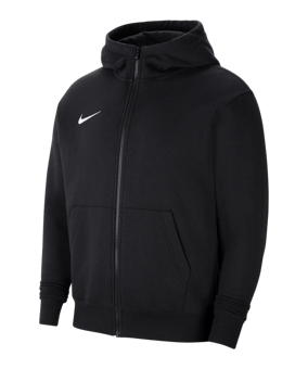 Nike Park 20 Fleece Kapuzenjacke Kids Schwarz F010 - schwarz