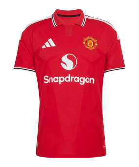 adidas Manchester United Authentic Trikot Home 2026/2027 Rot