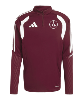 adidas 1. FC Nürnberg Sweatshirt 2026/2027 Kids Rot - rot