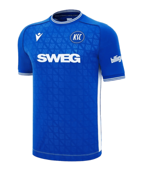 Macron Karlsruher SC Trikot Home 2026/2027 Blau - blau