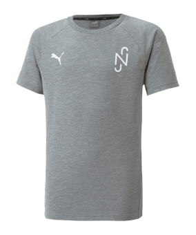 PUMA NJR Evostripe T-Shirt Kids Grau F05 - grau