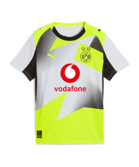 PUMA Borussia Dortmund Replica Trikot Away Kids Grau F02 - grau