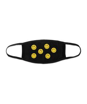 Market Futur Logo Mundmaske Accessoire Schwarz - schwarz