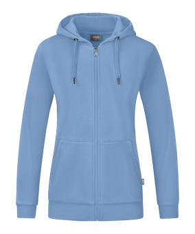 Jako Organic Kapuzenjacke Damen Blau F460 - blau