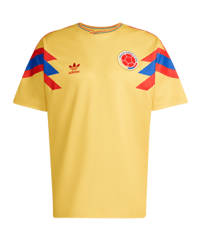 adidas FCF Kolumbien Trikot Away 1990 Gelb - gelb