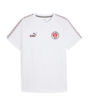 PUMA FC St. Pauli King T-Shirt Weiß F02 - weiss