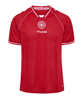 hummel DBU Dänemark Trikot Home 2026 Rot F3365 - rot