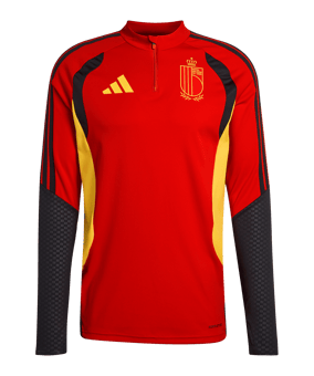 adidas Belgien Trio Training Zip Top Rot | - rot