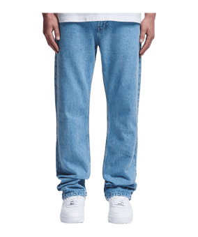 2Y Studios Gabrie Basic Straight Jeans Blau - blau