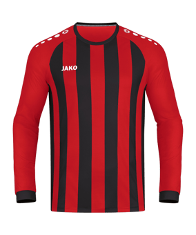 JAKO Inter Trikot Langarm Rot Schwarz F111 - rot