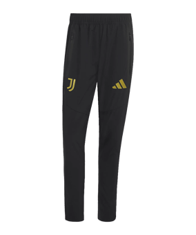 adidas Juventus Turin Tiro Travel Hose Schwarz - schwarz