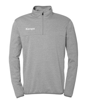 Kempa 1/4 Zip Sweatshirt Grau F31 - grau