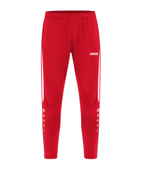 JAKO Power Trainingshose Rot Weiss F105 | - rot