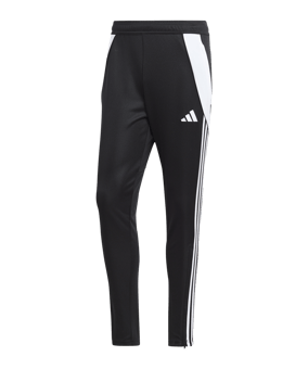 adidas Tiro 24 Trainingshose Slim Schwarz Weiss - schwarz