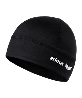 Erima Performance Beanie Mütze Schwarz | - schwarz
