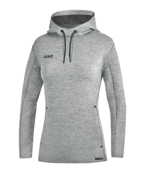 Jako Premium Basic Hoody Damen Grau F40 - grau