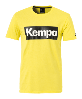 Kempa Promo T-Shirt Gelb F08 - gelb