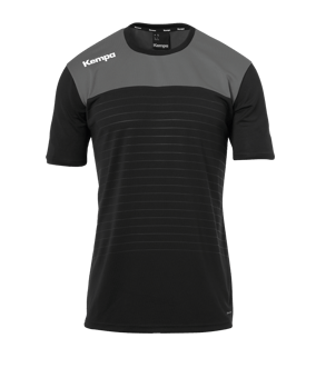 Kempa Emotion Trikot Schwarz Grau F01 - schwarz