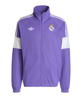 adidas Real Madrid Lfstlr Track Sweatshirt Lila 