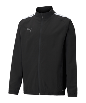 PUMA teamLIGA Sideline Jacke Kids Schwarz F03 - schwarz
