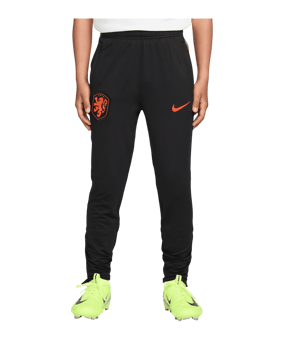 Nike KNVB Niederlande Trainingshose Kids Schwarz F010 - schwarz