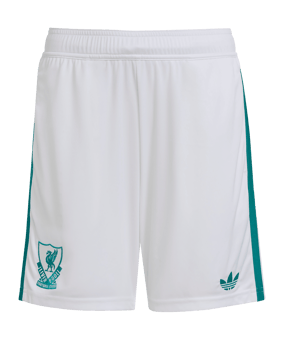 adidas FC Liverpool Short 3rd 2025/2026 Kids Weiß - weiss