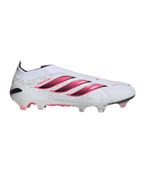 adidas Predator Elite Laceless FG Weiß - weiss