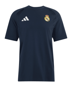 adidas Real Madrid Tiro Travel T-Shirt Blau - blau