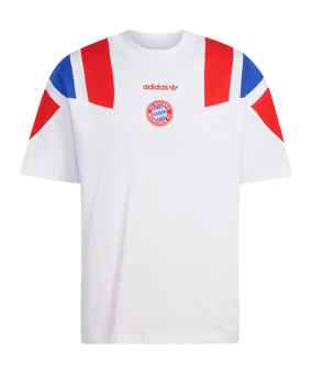 adidas FC Bayern München EQT T-Shirt Weiß - weiss