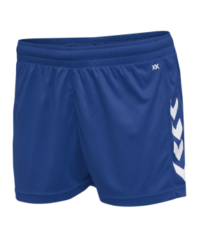 Hummel hmlCORE XK Poly Short Damen Blau F7045 - blau