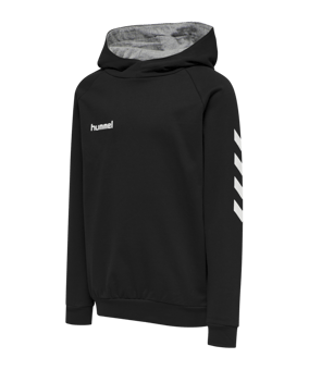 Hummel Cotton Hoody Kids Schwarz F2001 - schwarz