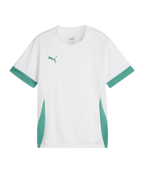 PUMA teamGOAL Matchday Trikot Kids Weiss Grün F15 - weiss