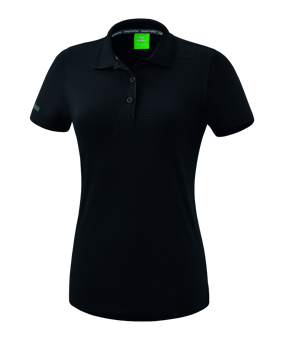 Erima Poloshirt Damen Schwarz - schwarz