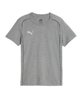 PUMA teamFINAL Casuals T-Shirt Kids Grau F33 - grau