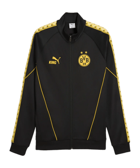 PUMA Borussia Dortmund KING Anthem Jacke Schwarz F07 - schwarz