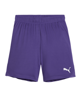 PUMA teamGOAL Short Kids Lila Weiss F10 - lila
