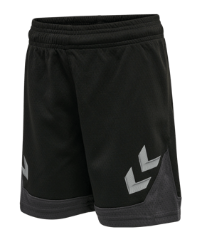 Hummel hmlLEAD Poly Short Kids Schwarz F2001 - schwarz